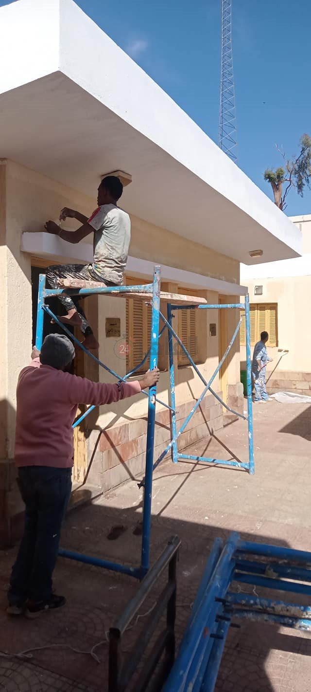 أعمال تطوير محطة أسوان 