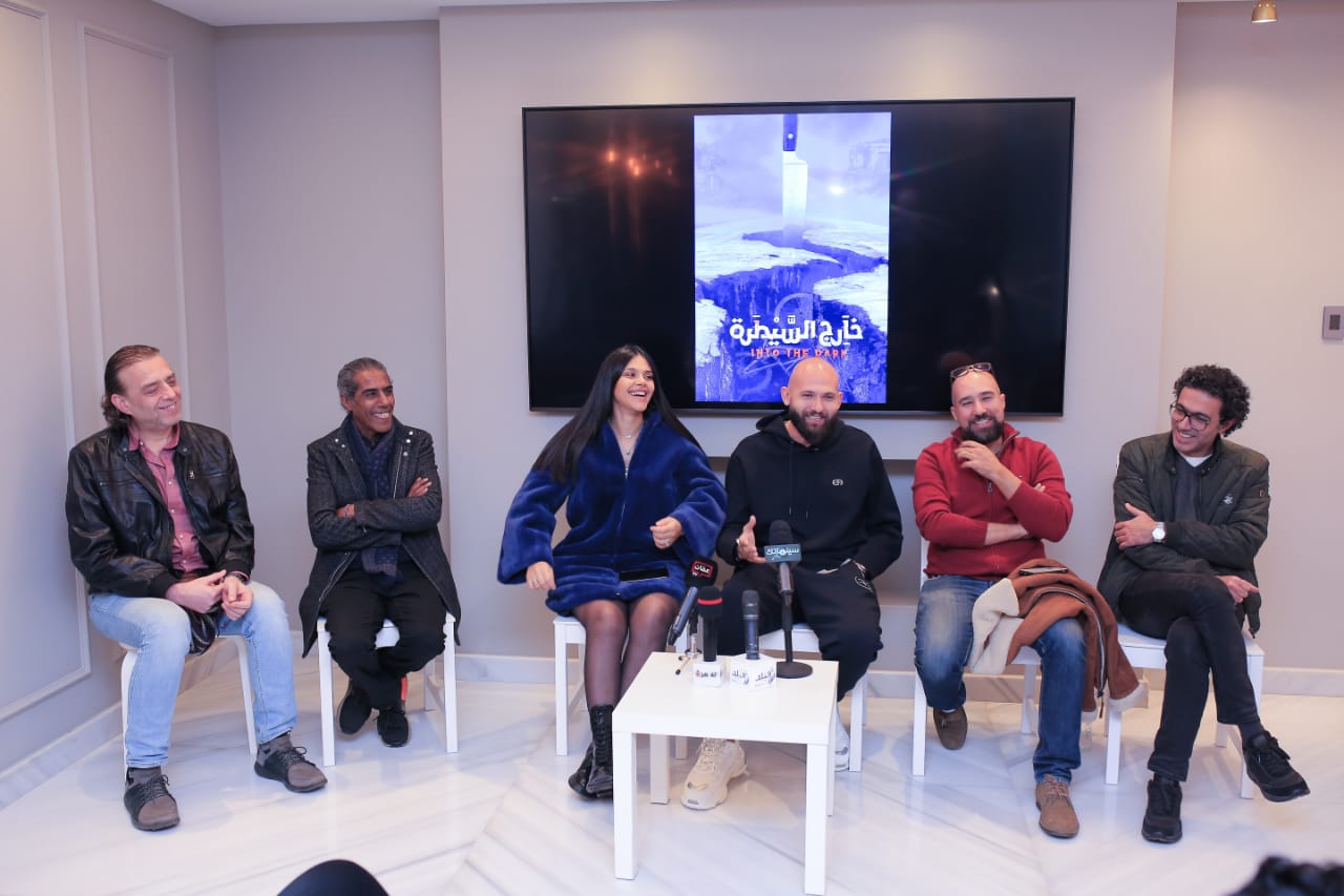 المؤتمر الصحفي لمسلسل خارج السيطرة (10)