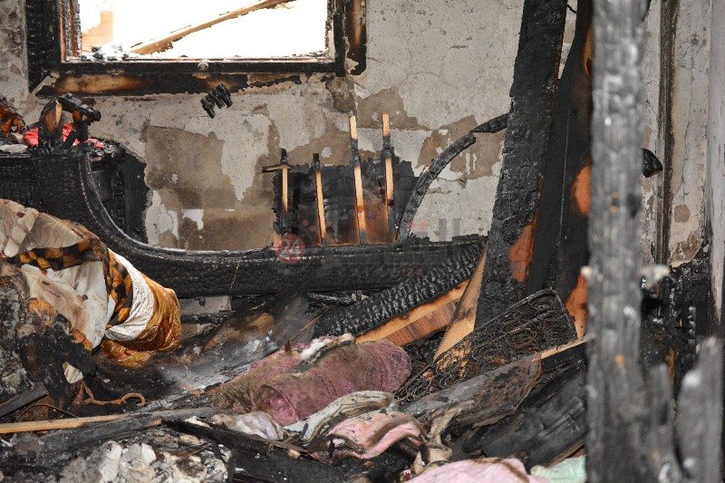 حريق يلتهم وحدة سكنية ببورسعيد 7