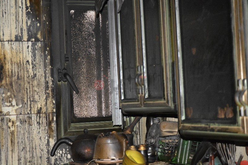 حريق يلتهم وحدة سكنية ببورسعيد 