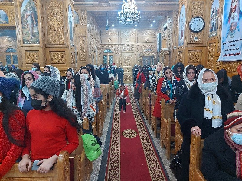 قداس رأس السنة ببورسعيد 1