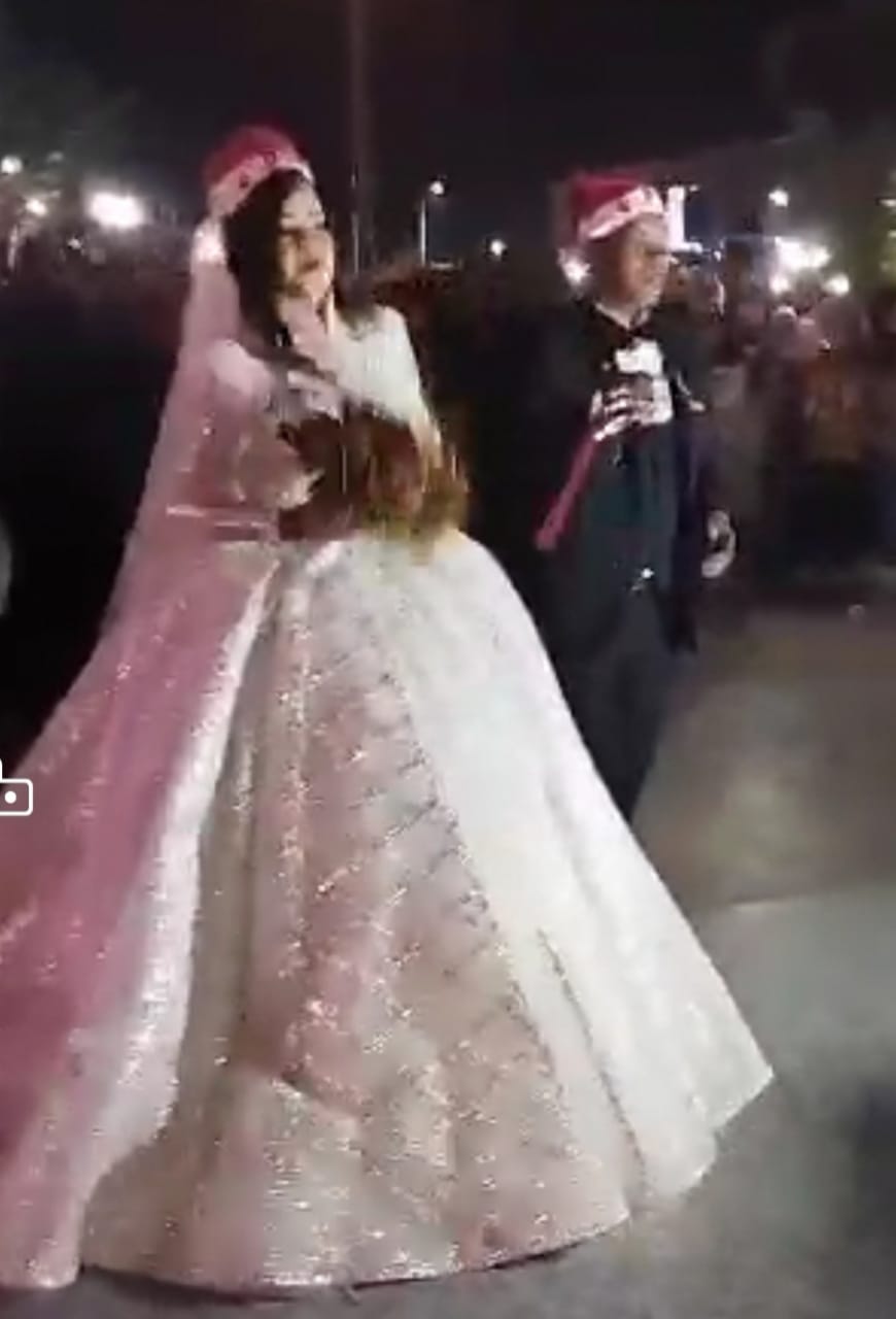 زفاف عروسين بأسوان 