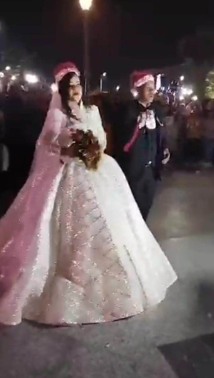 زفاف عروسين بأسوان 