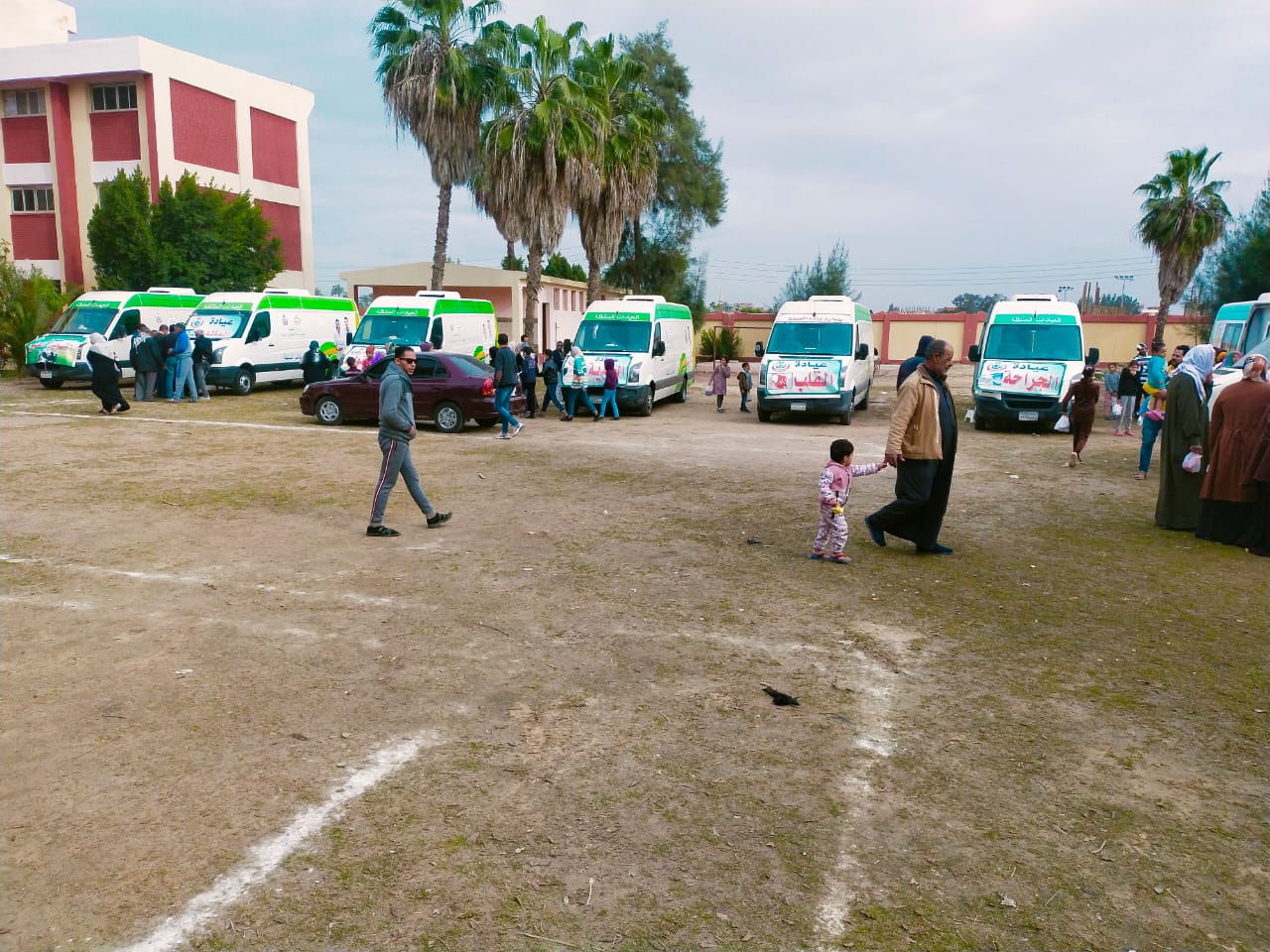 قافلة طبية بالمجان بالشرقية 2