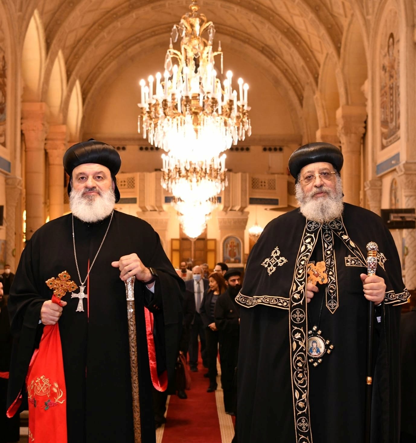 البابا يستقبل غبطة بطريرك السريان 1