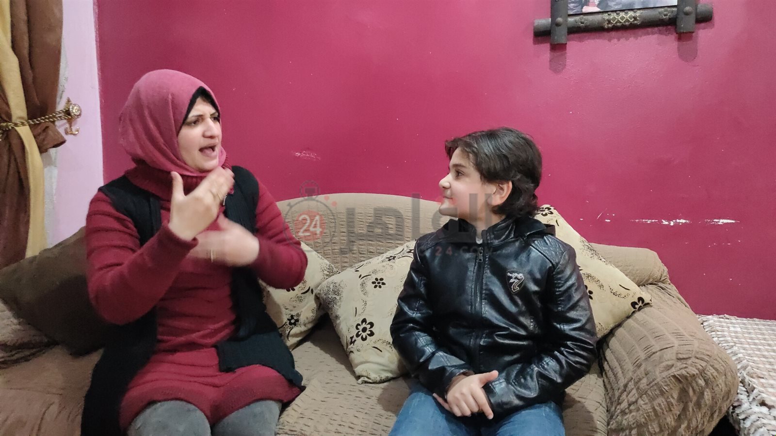 محمد ووالدته 03