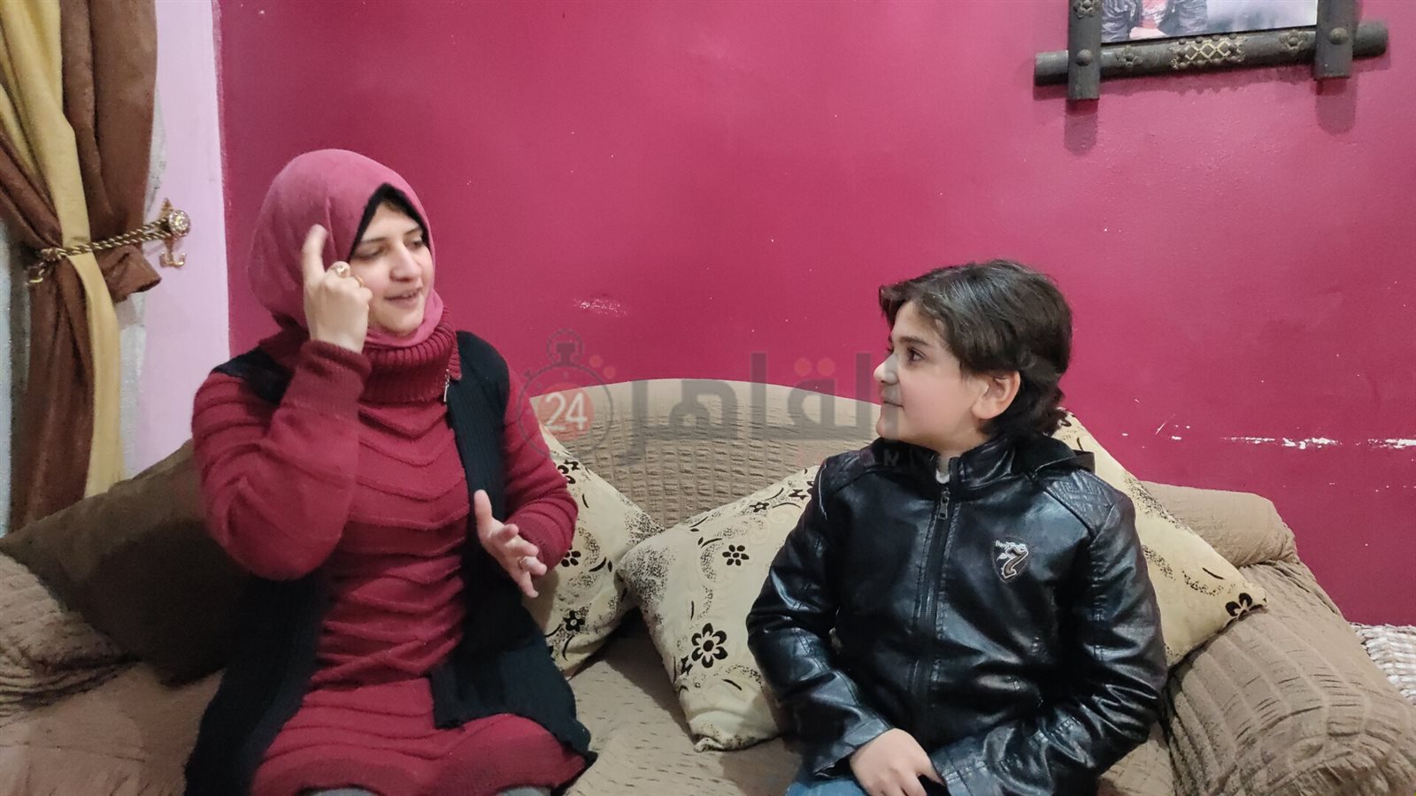 محمد ووالدته 05