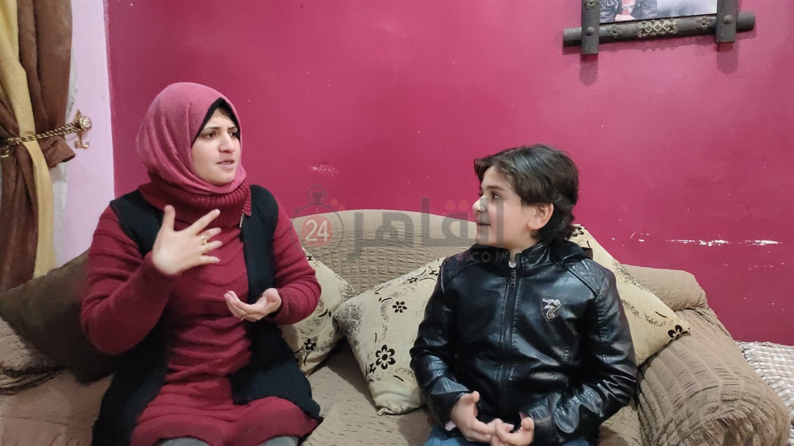 محمد ووالدته 07