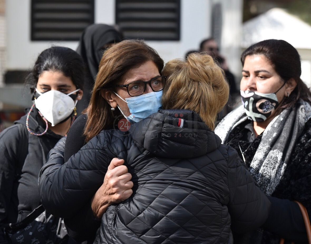 جنازة مها ابو عوف (1)