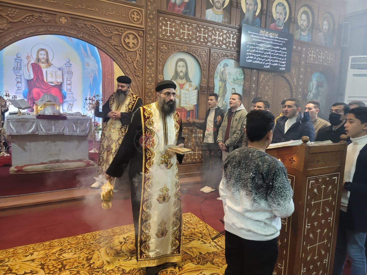 قداس عيد الميلاد المجيد بالشرقية 03