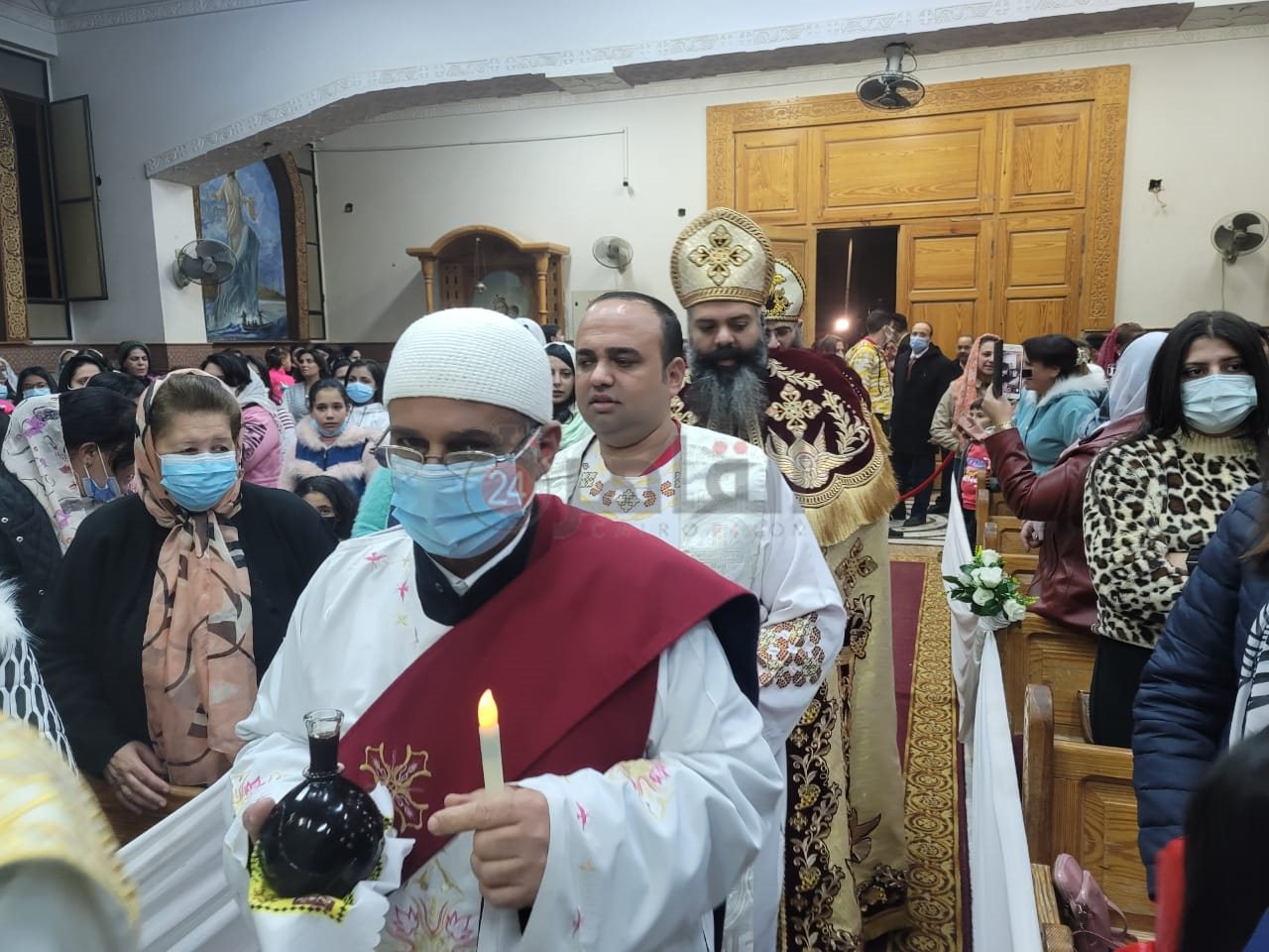 قداس عيد الميلاد المجيد بالشرقية 04