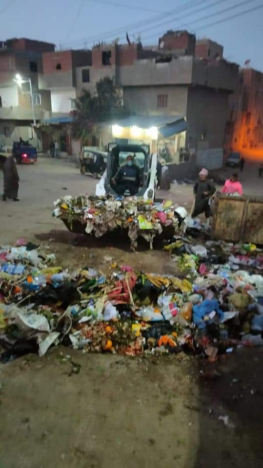 حملة نظافة بالفيوم