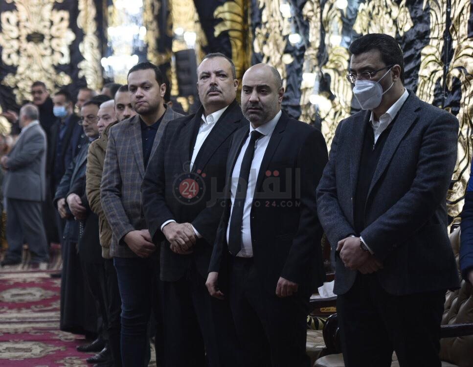 عزاء الإعلامي وائل الإبراشي بشربين في الدقهلية (1)