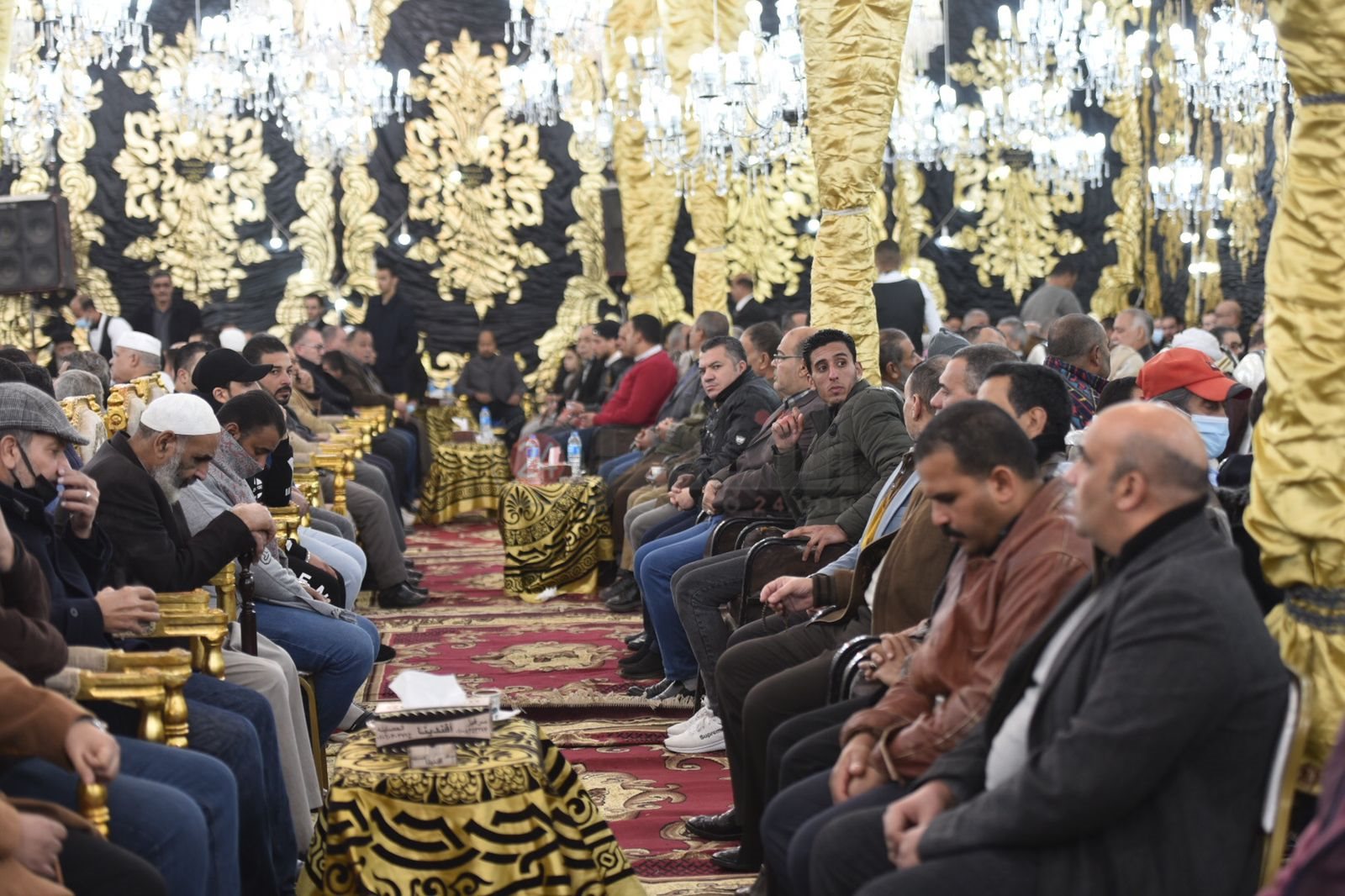 عزاء الإعلامي وائل الإبراشي بشربين في الدقهلية (10)