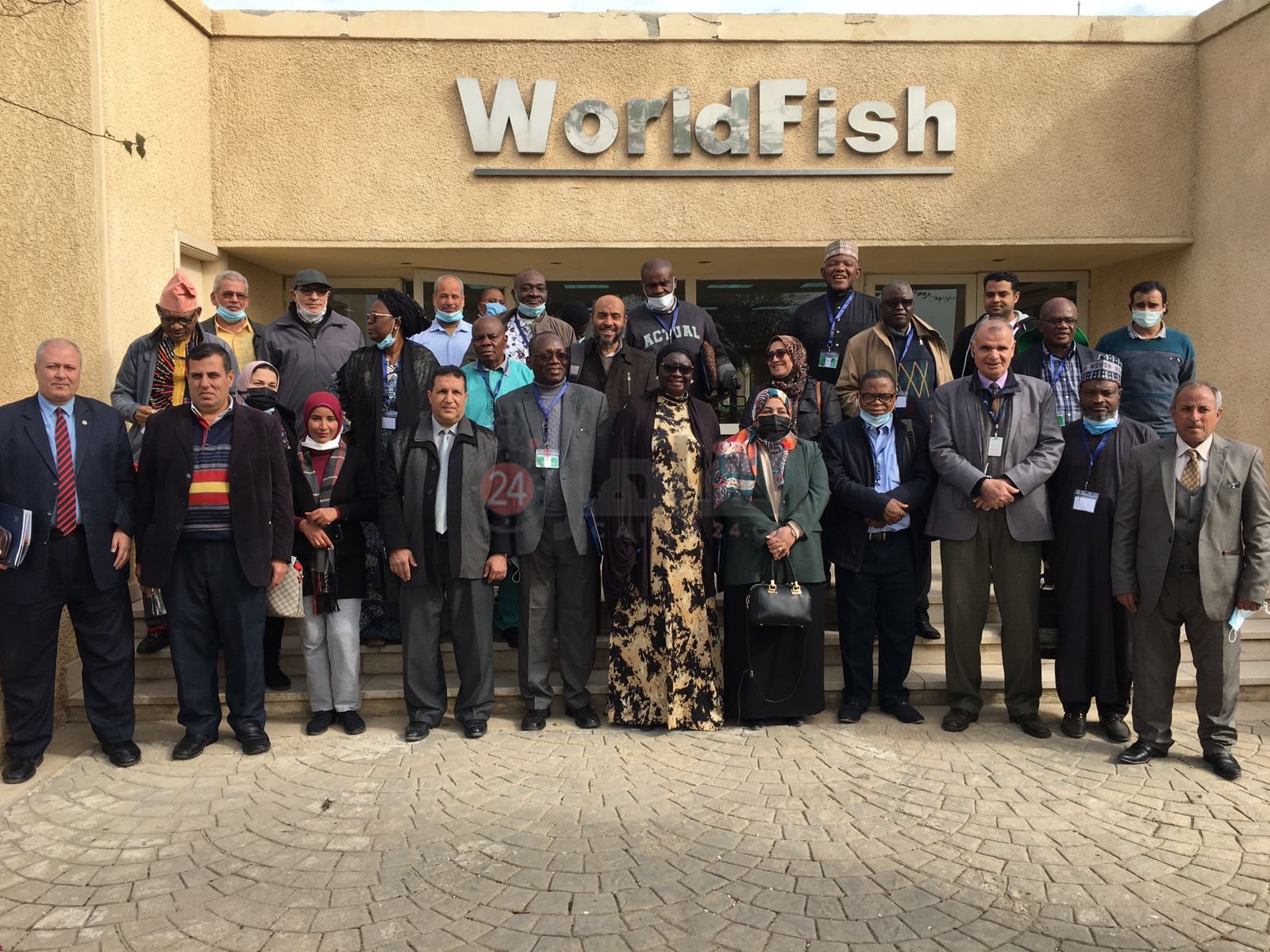 زيارة الوفد النيجيري للمركز الدولي للأسماك 1