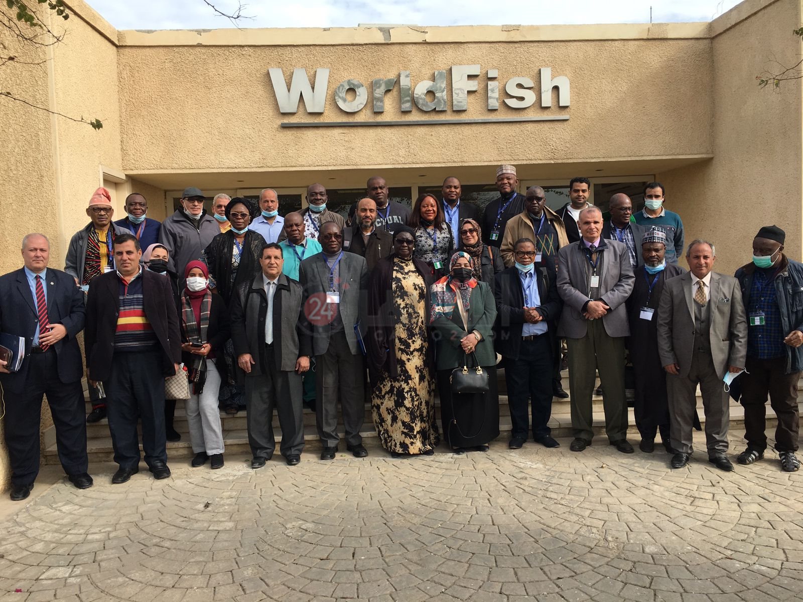 زيارة الوفد النيجيري للمركز الدولي للأسماك 3