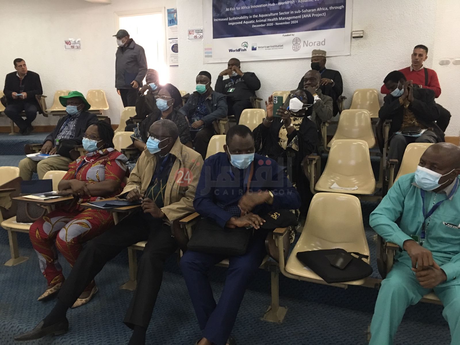 زيارة الوفد النيجيري للمركز الدولي للأسماك 5