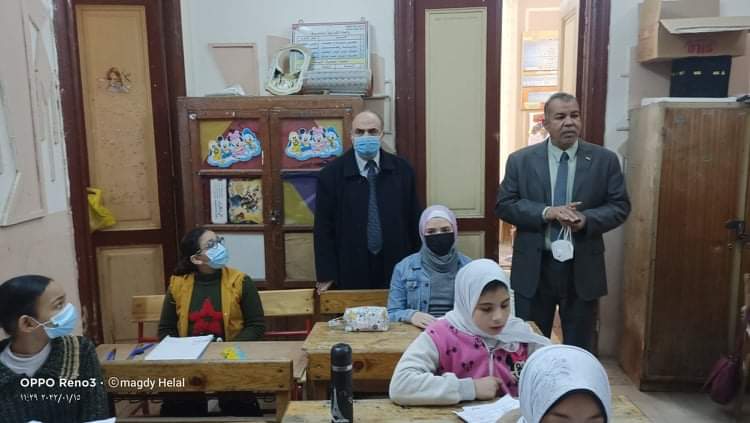 متابعة امتحانات النقل بالفيوم