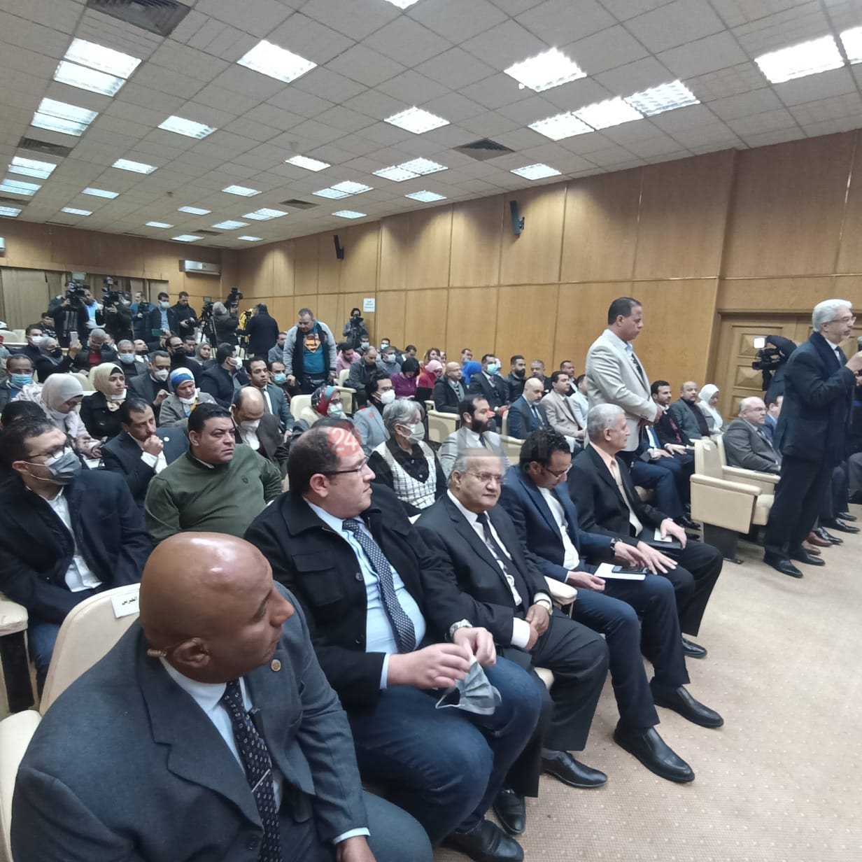 مؤتمر وزير التموين