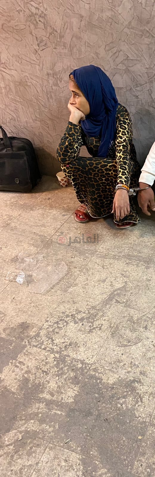 السيدة المضبوطة