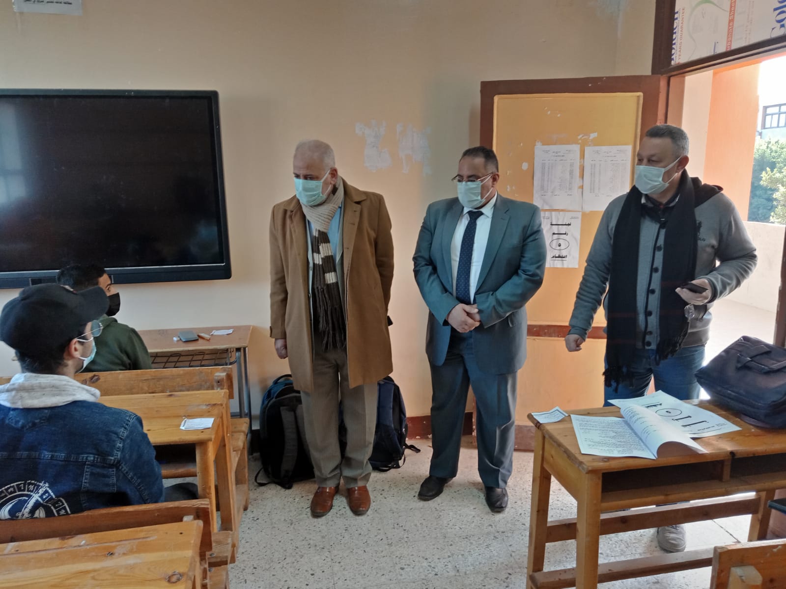 تفقد امتحانات النقل