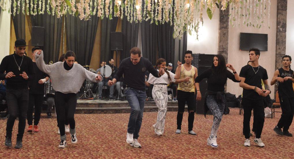 حكيم في بروفات حفله بستاد الهوكي (1)