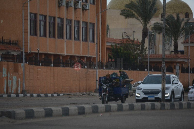 العاصفة هبة تضرب بورسعيد 4