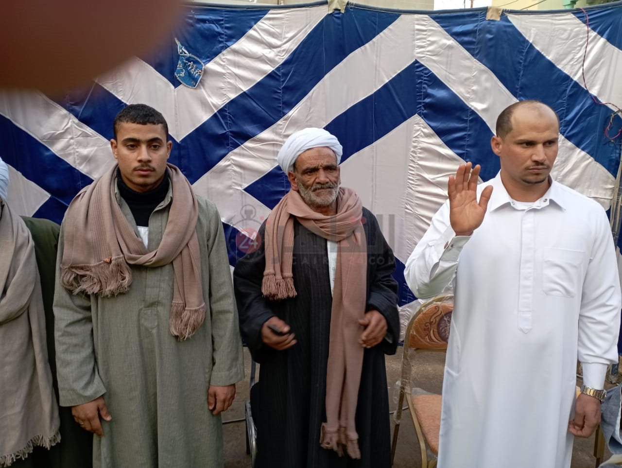 جنازة أكبر معمرة بالشرقية