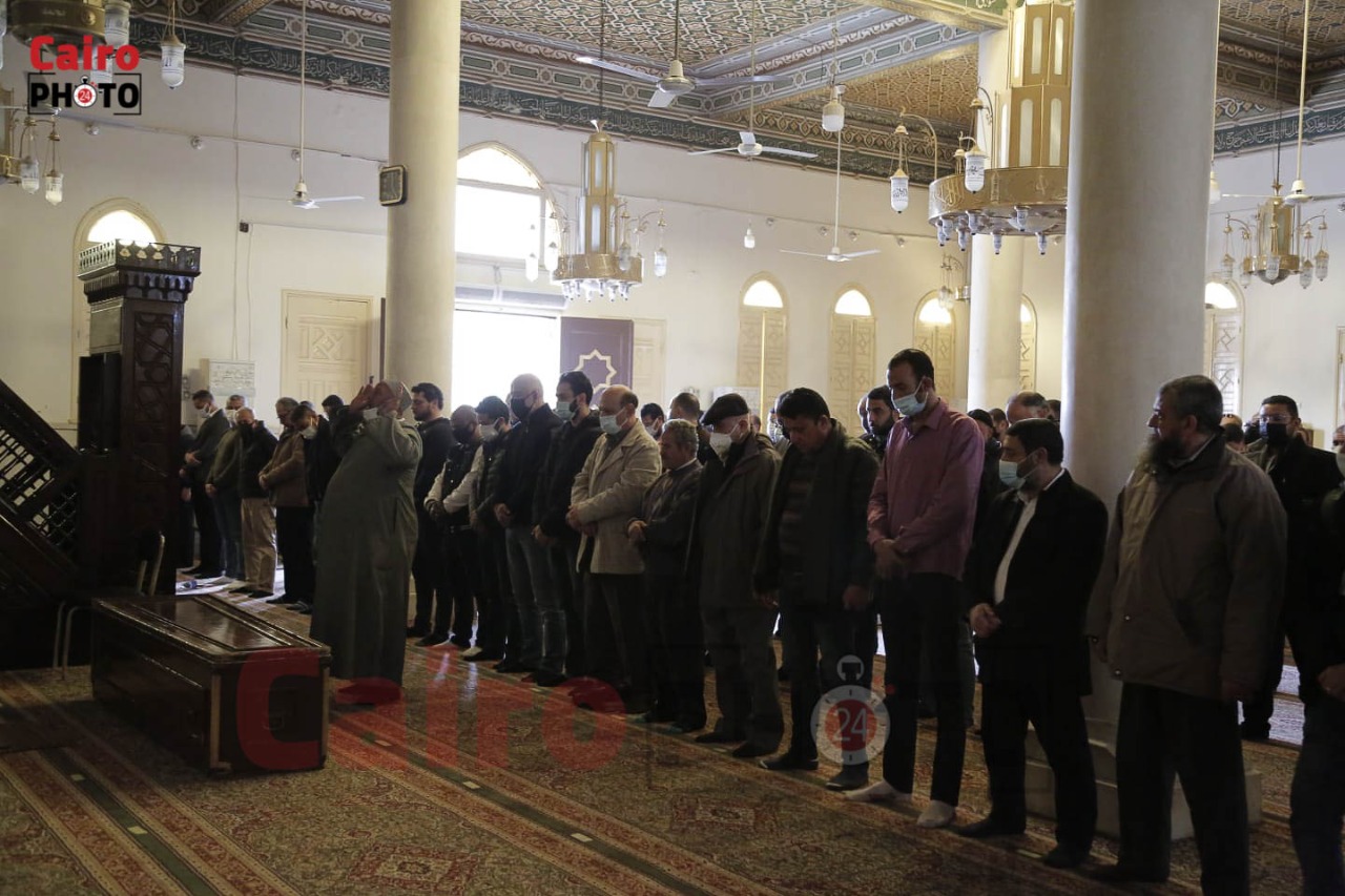 جنازة والدة حازم سمير