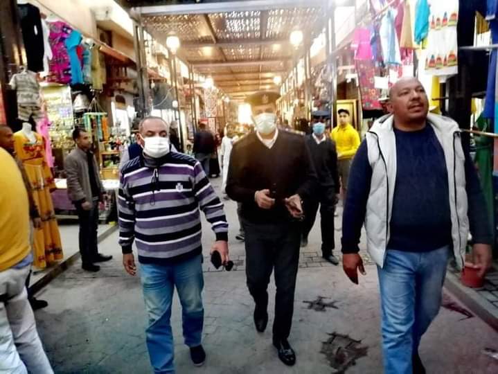 حملة إشغالات بمدينة الأقصر 