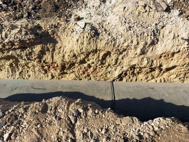 أعمال إصلاح خط الطرد1