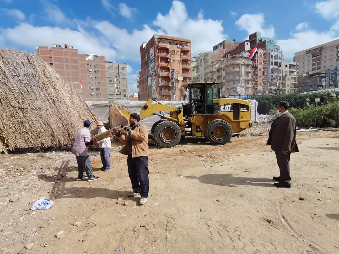 حملة مكبرة لإزالة الإشغالات بالدقهلية 
