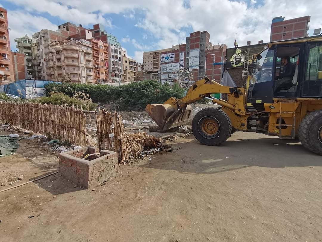 حملة مكبرة لإزالة الإشغالات بالدقهلية 