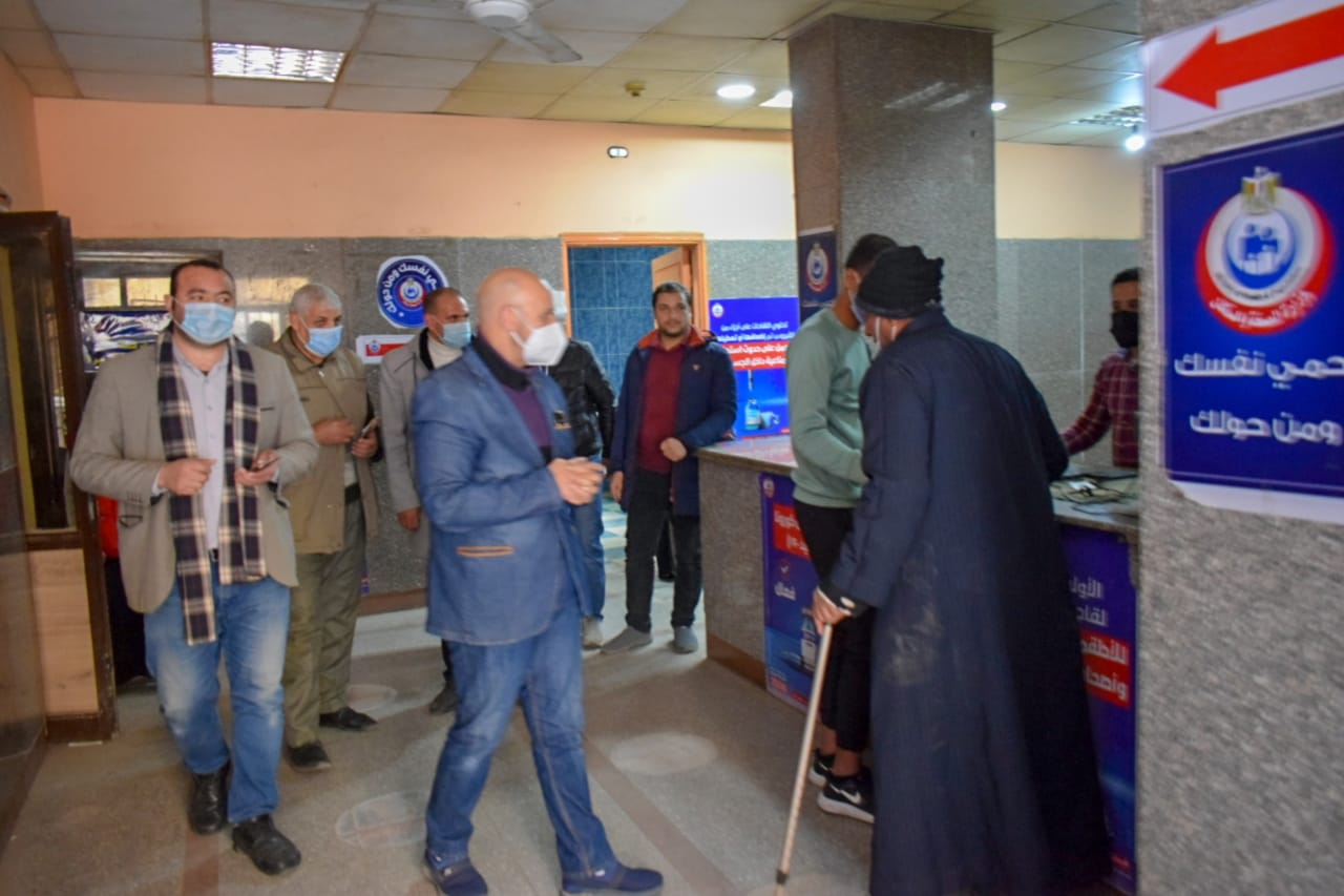 جولة وكيل وزارة الصحة بالمركز الطبي 5