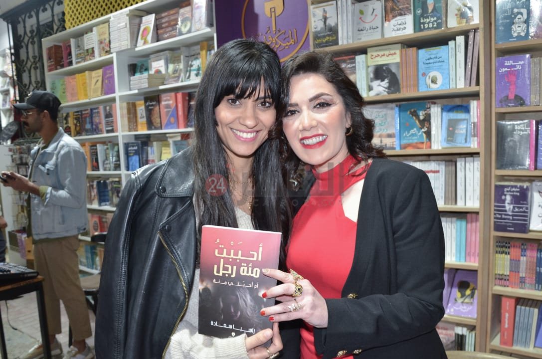 راسيا سعادة والفنانة لمياء كرم