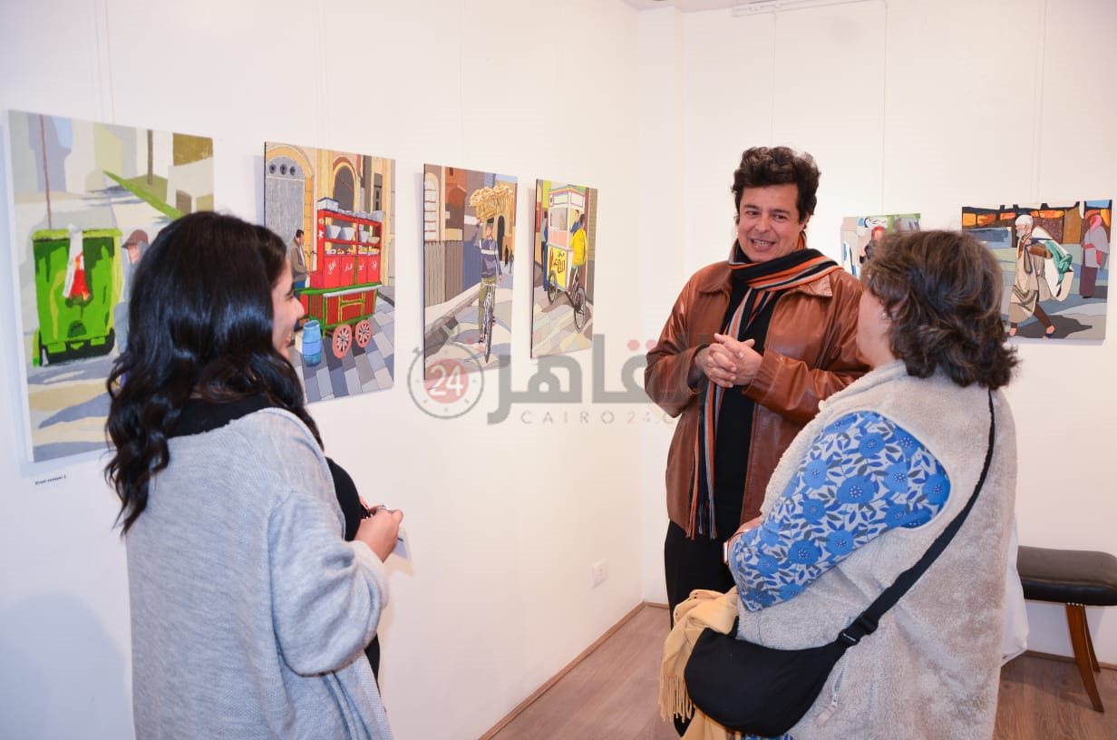 فريد فاضل يتفقد كعرض هدى ثابت