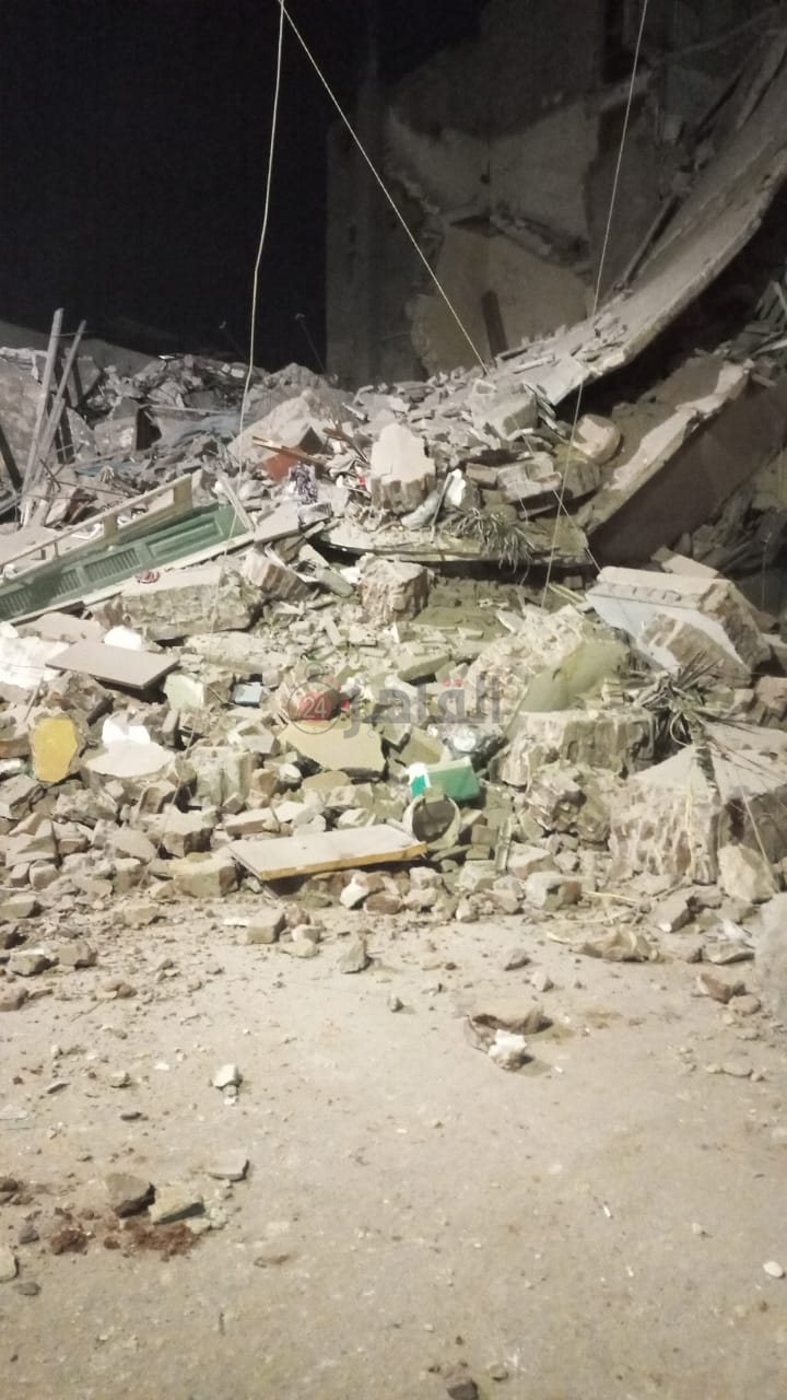 انهيار منزل بالشرقية 01