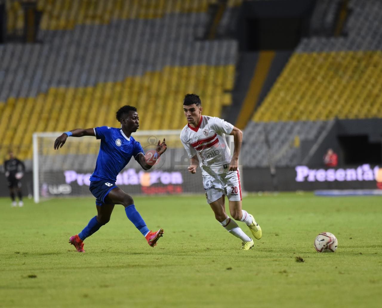 مباراة الزمالك وسموحة4