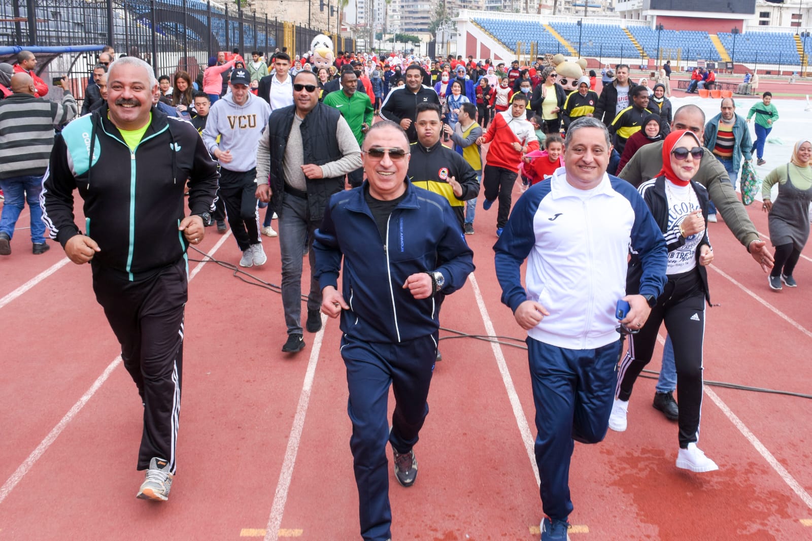 فعاليات اليوم الرياضي لذوي الهمم بالإسكندرية