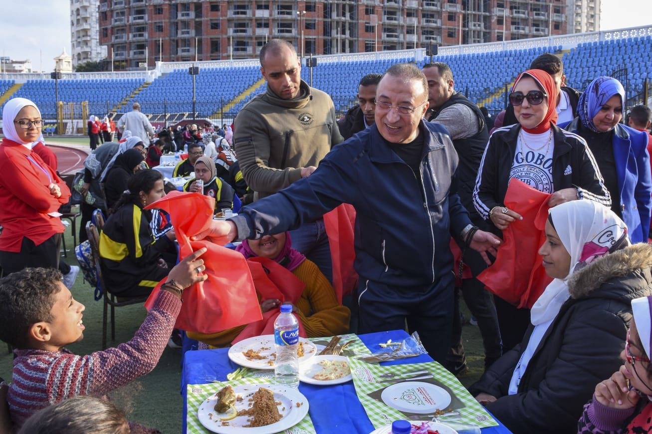 فعاليات اليوم الرياضي لذوي الهمم بالإسكندرية