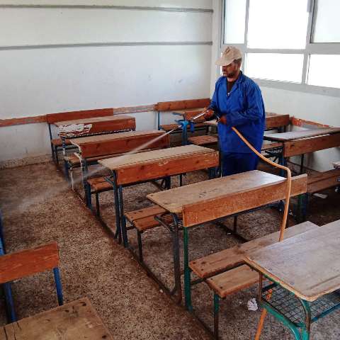 الاستعدادات النهائية لبدء الفصل الدراسي الثاني بالشرقية 01