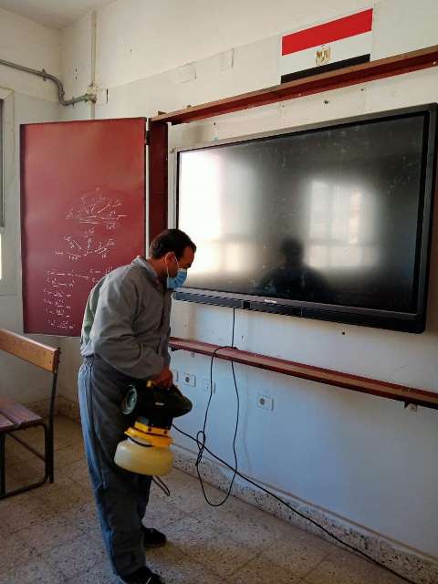 الاستعدادات النهائية لبدء الفصل الدراسي الثاني بالشرقية 04