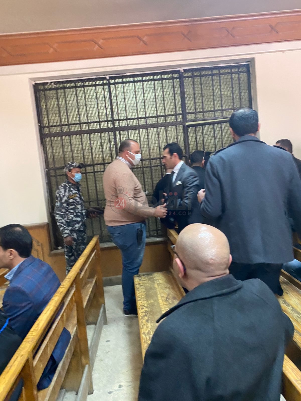 لقطات من محاكمة محمد الأمين