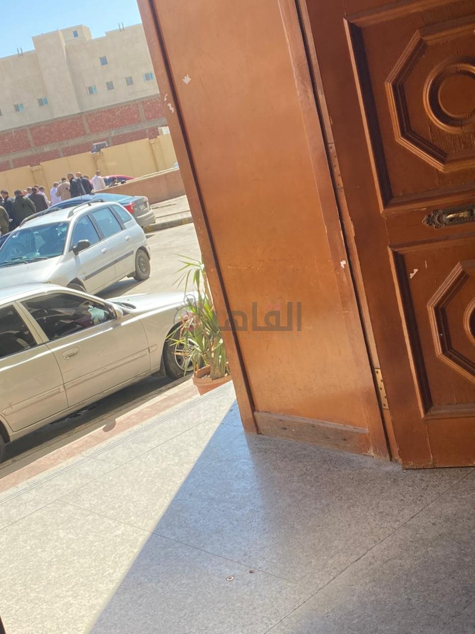 وصول رجل الأعمال محمد الأمين للمحكمة