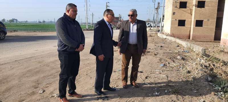 جولة المحافظ في مثلث عمارات غزالة 02