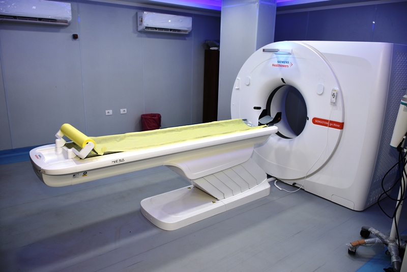 وحدة الآشعة المقطعية بمستشفى المبرة بالزقازيق