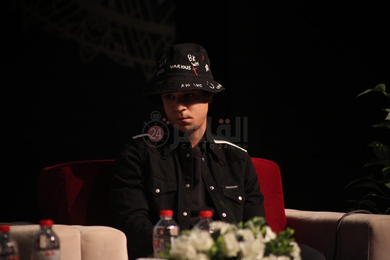 أحمد داش في المؤتمر الصحفي لفيلم أبو صدام (2)