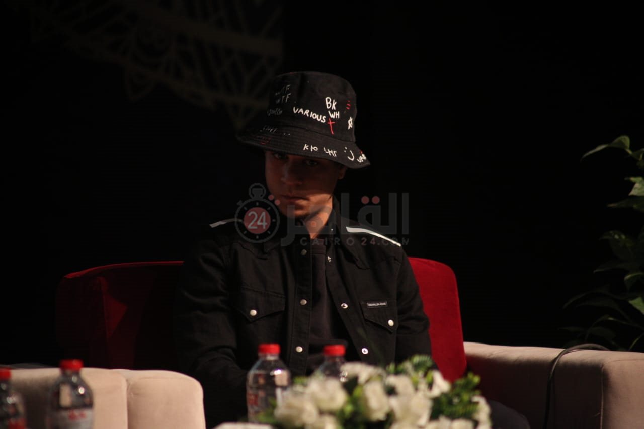 أحمد داش في المؤتمر الصحفي لفيلم أبو صدام (3)