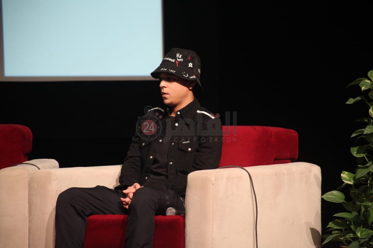 أحمد داش في المؤتمر الصحفي لفيلم أبو صدام (4)