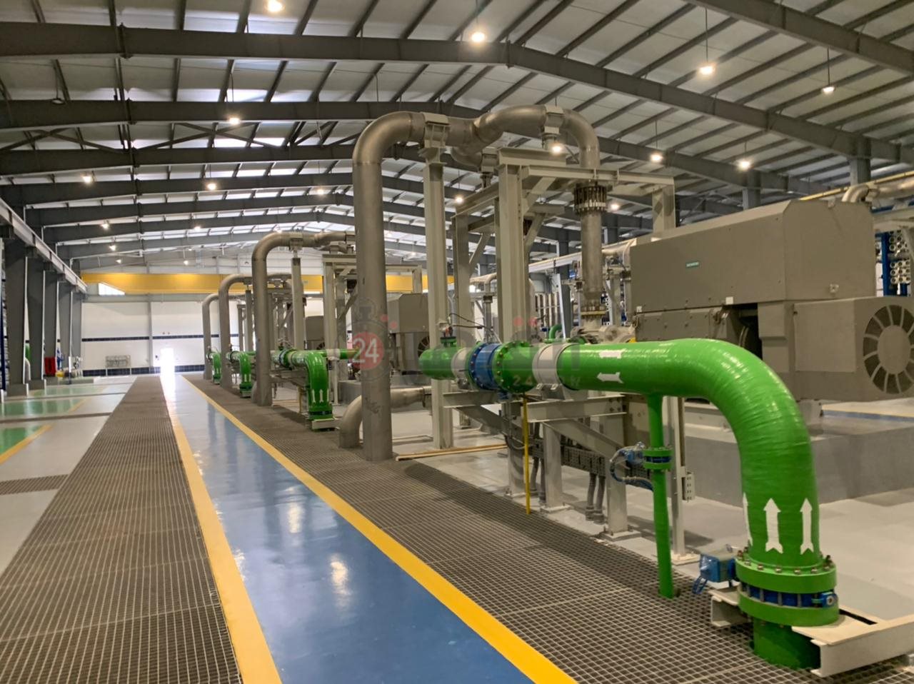 محطة معالجة مياه البحر بمدينة بورسعيد الجديدة 12